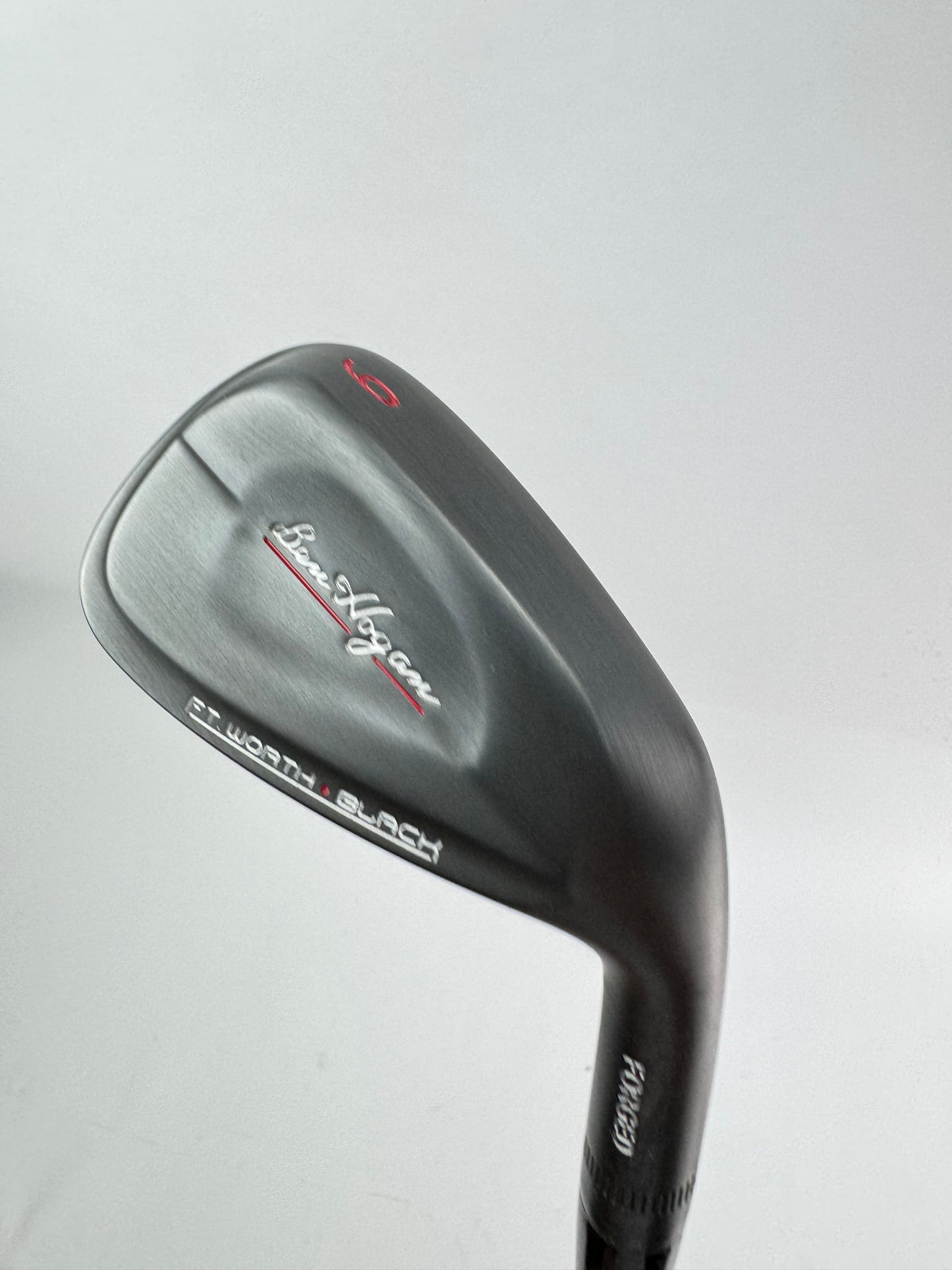 Ben Hogan FT Worth Black 9 Iron Forged Recoil ES 780 F4 Stiff Graphite /25275