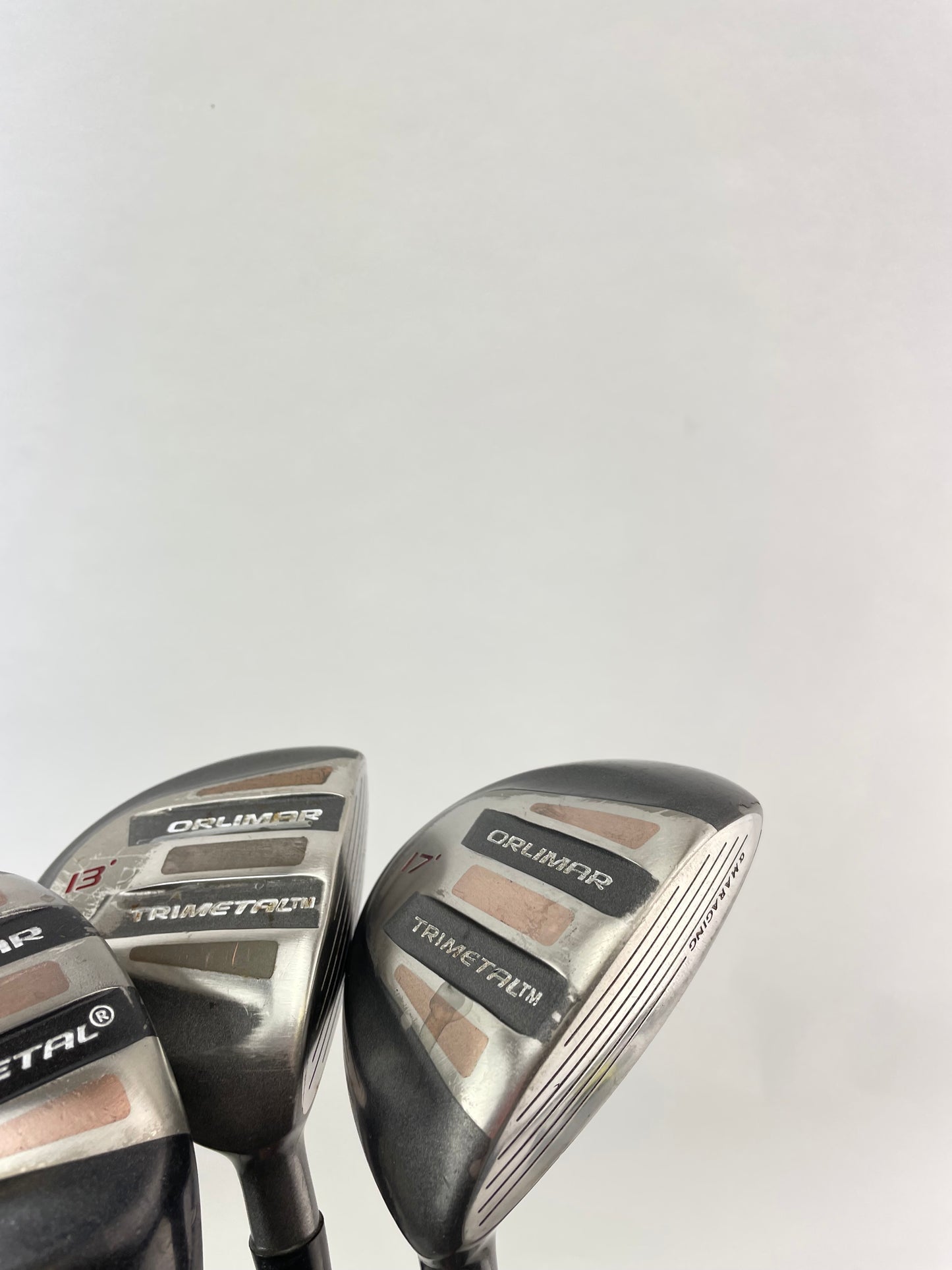 Orlimar Driver, Fairway Wood Set 1,3&5 Firm Flex Graphite /Right /New Mid Grips