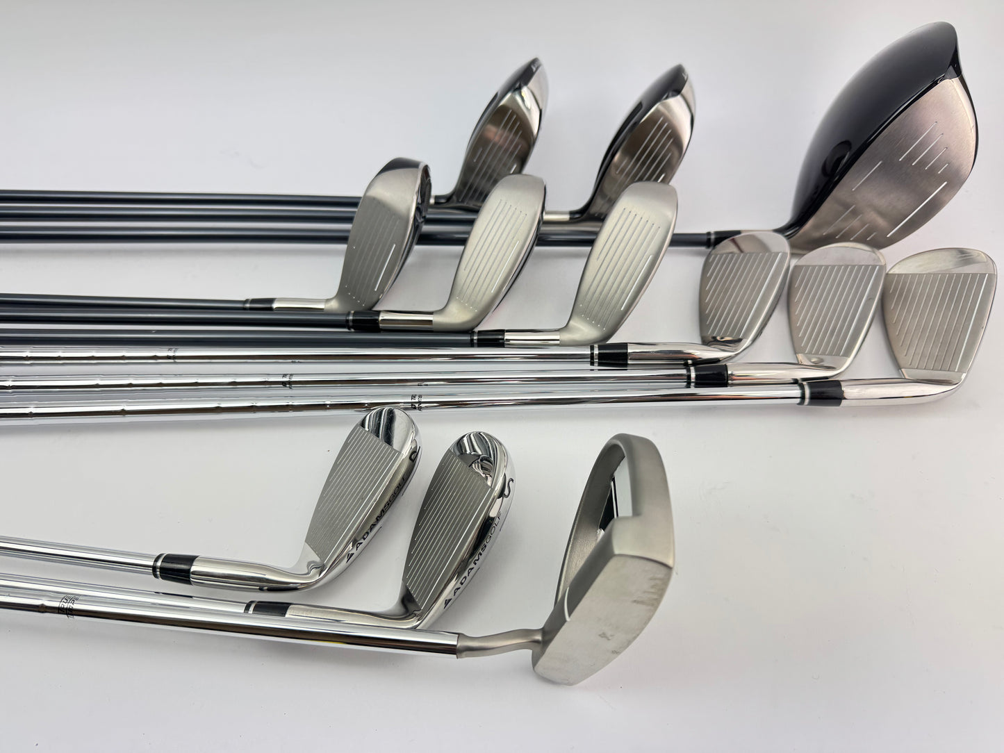Adams Golf Package Set Left Handed Idea A12 OS Regular Flex /Cart Bag /New/24372