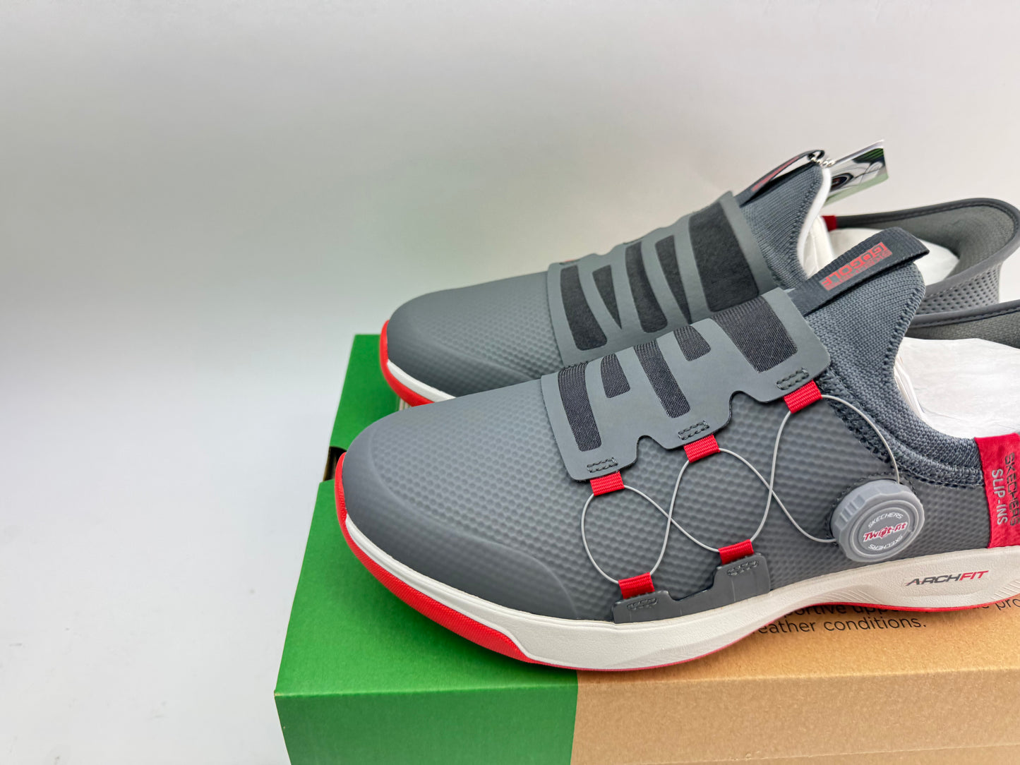 Skechers Go Golf Elite Vortex Slip In Golf Shoes Waterproof Twist Fit/8.5 /24133