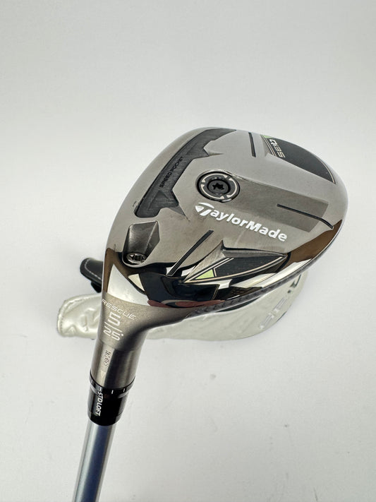 Taylormade Qi35 5 Hybrid 25* Aldila Rogue Regular Graphite /Left/Headcover/33148
