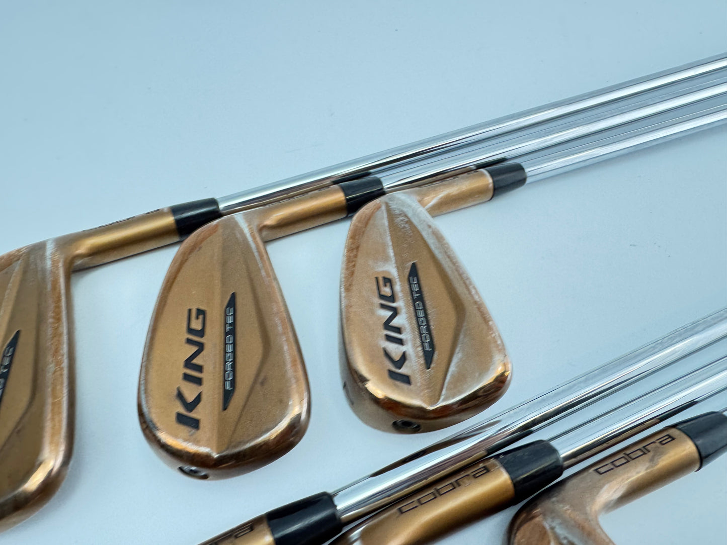 Cobra Forged Tec Copper Irons 5-PW Elevate MPH 95 Regular Steel +1/2” /28864