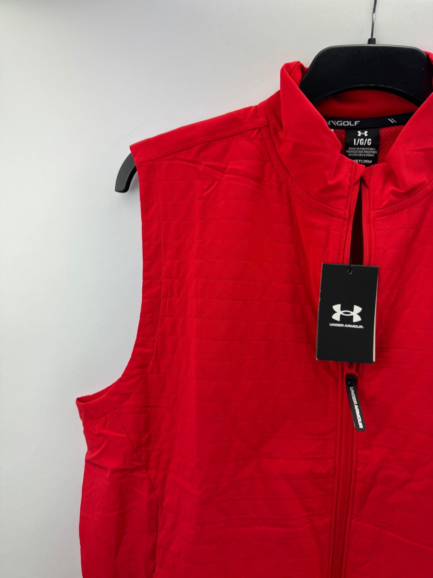 Under Armour Drive Pro Storm Gilet Lightweight Insulated UK Large /Red /24244
