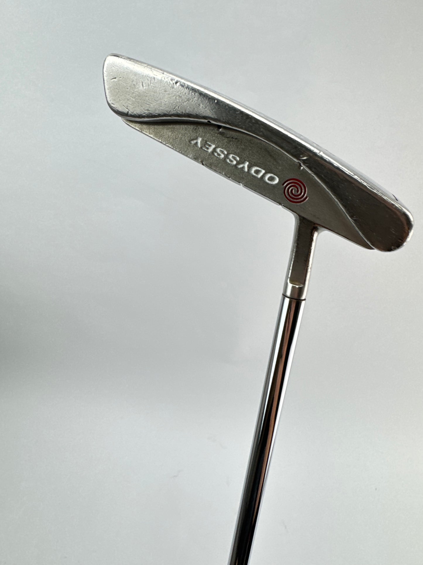 Odyssey White Steel Putter #2 Blade Heel Shafted 35” /Right /New Grip /24386