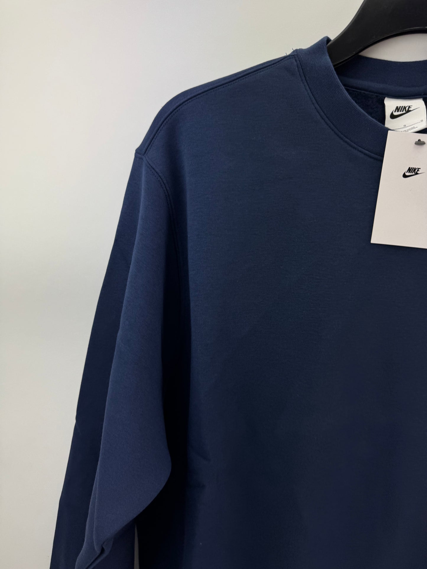 Nike Golf Club Crew Pullover Fleece Jumper UK Large /Navy /New /24964