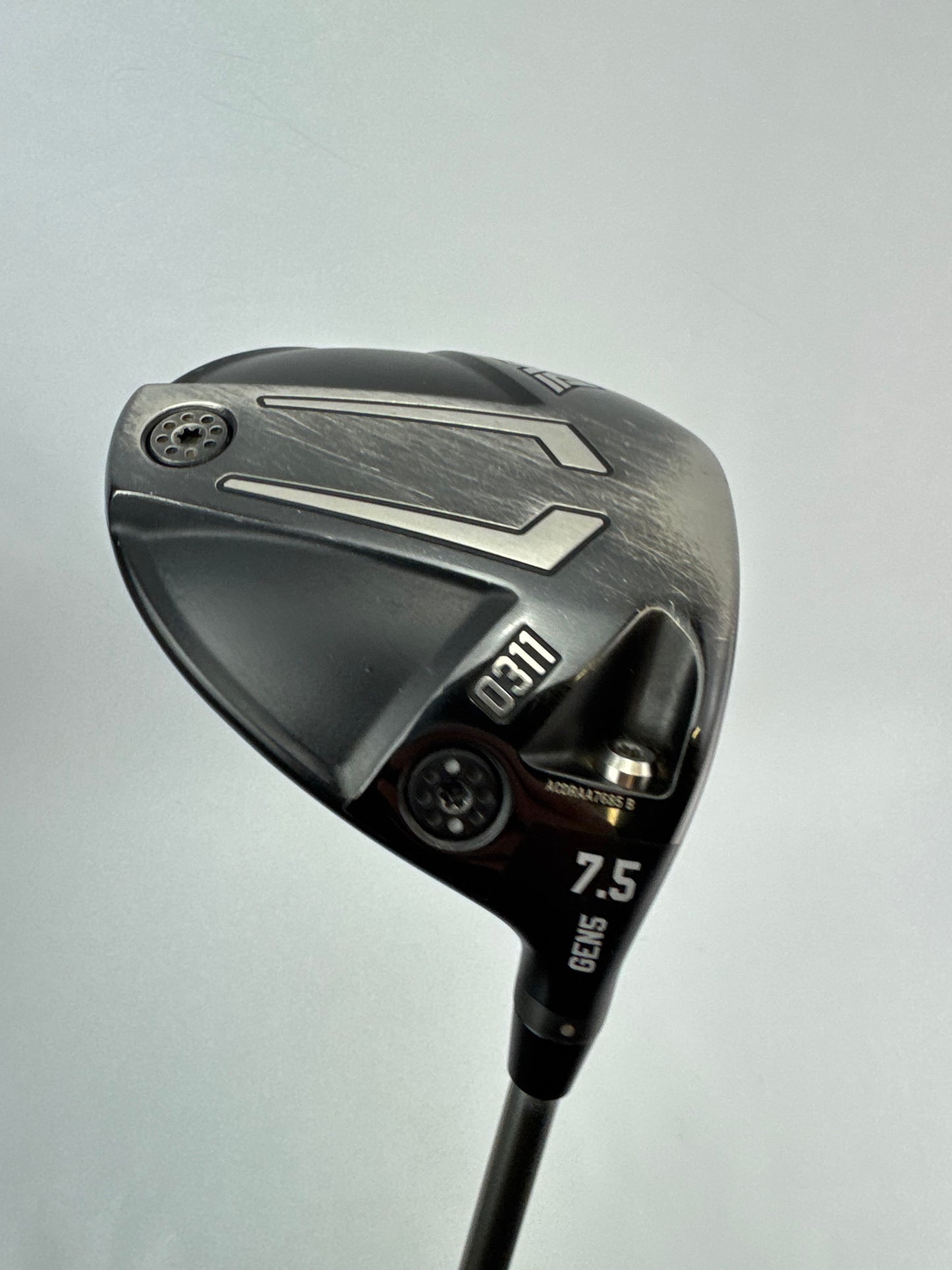 PXG 0311 Driver Gen5 7.5* UST Helium F4 Stiff Graphite /New Shaft + Grip /30678