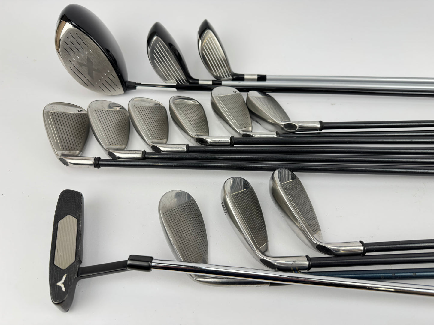 Callaway Golf Package Set 13 Clubs Regular Graphite /New Grips/Stand Bag /33129