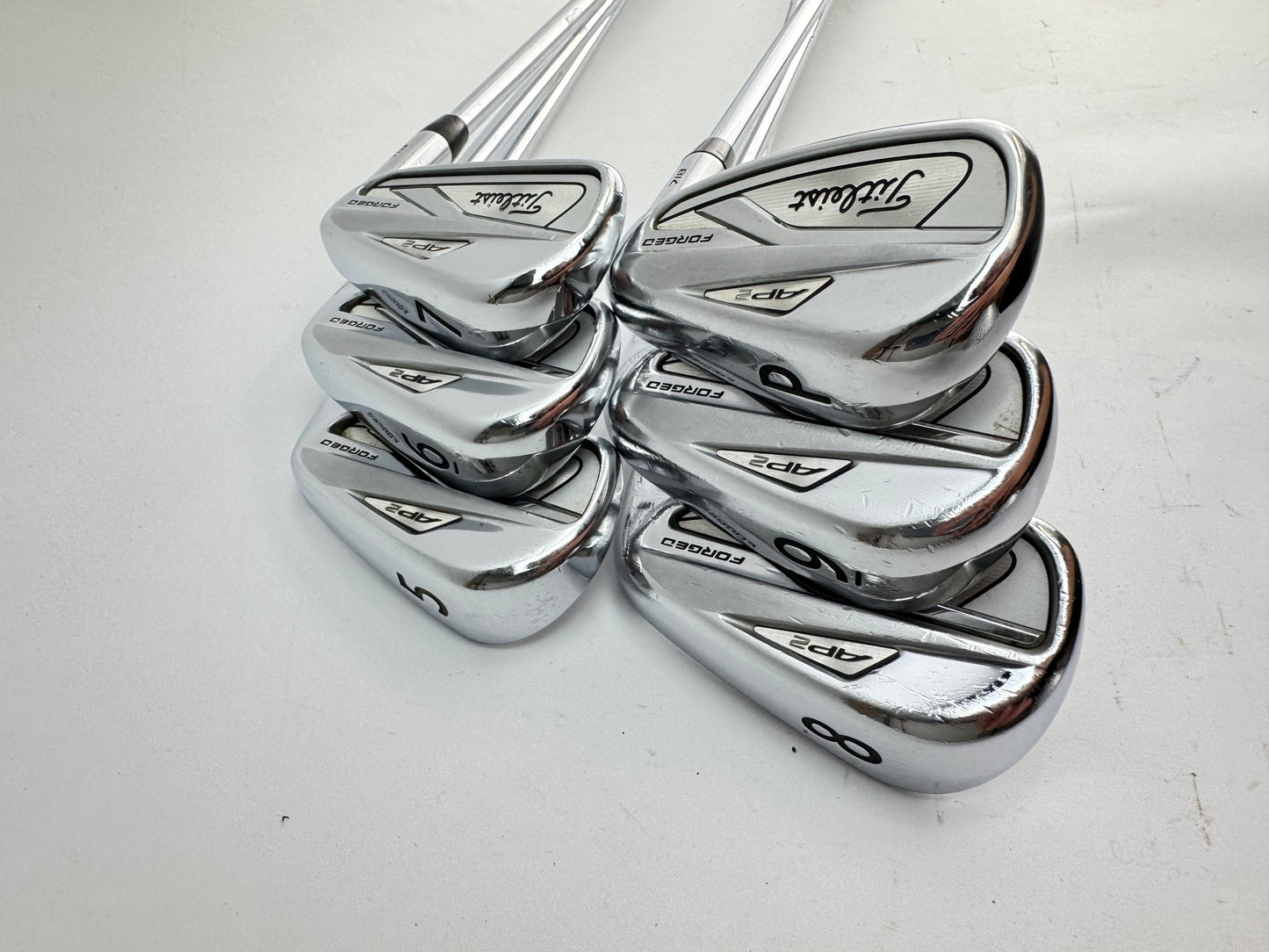 Titleist AP2 718 Irons 5-PW AMT Tour White S300 Stiff Steel /Right Handed /27163