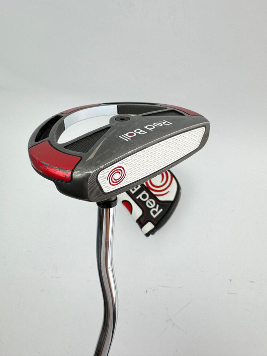 Odyssey Red Ball Putter Mallet 34” Face Balanced /Right Handed /Headcover /24621