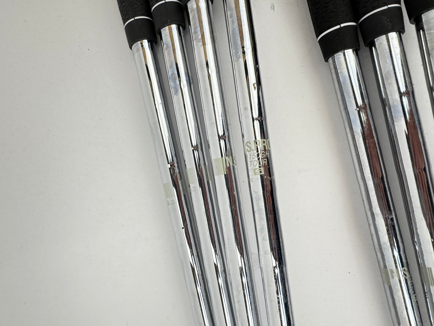 Miura MC-102/CB-202 Irons 4-PW Forged Nippon 1050GH Stiff Steel /New Grips/33953