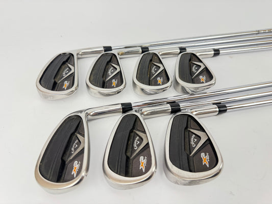 Callaway X2 Hot Pro Irons 4-PW XP95 R300 Regular Steel Shafts /New Grips /33929