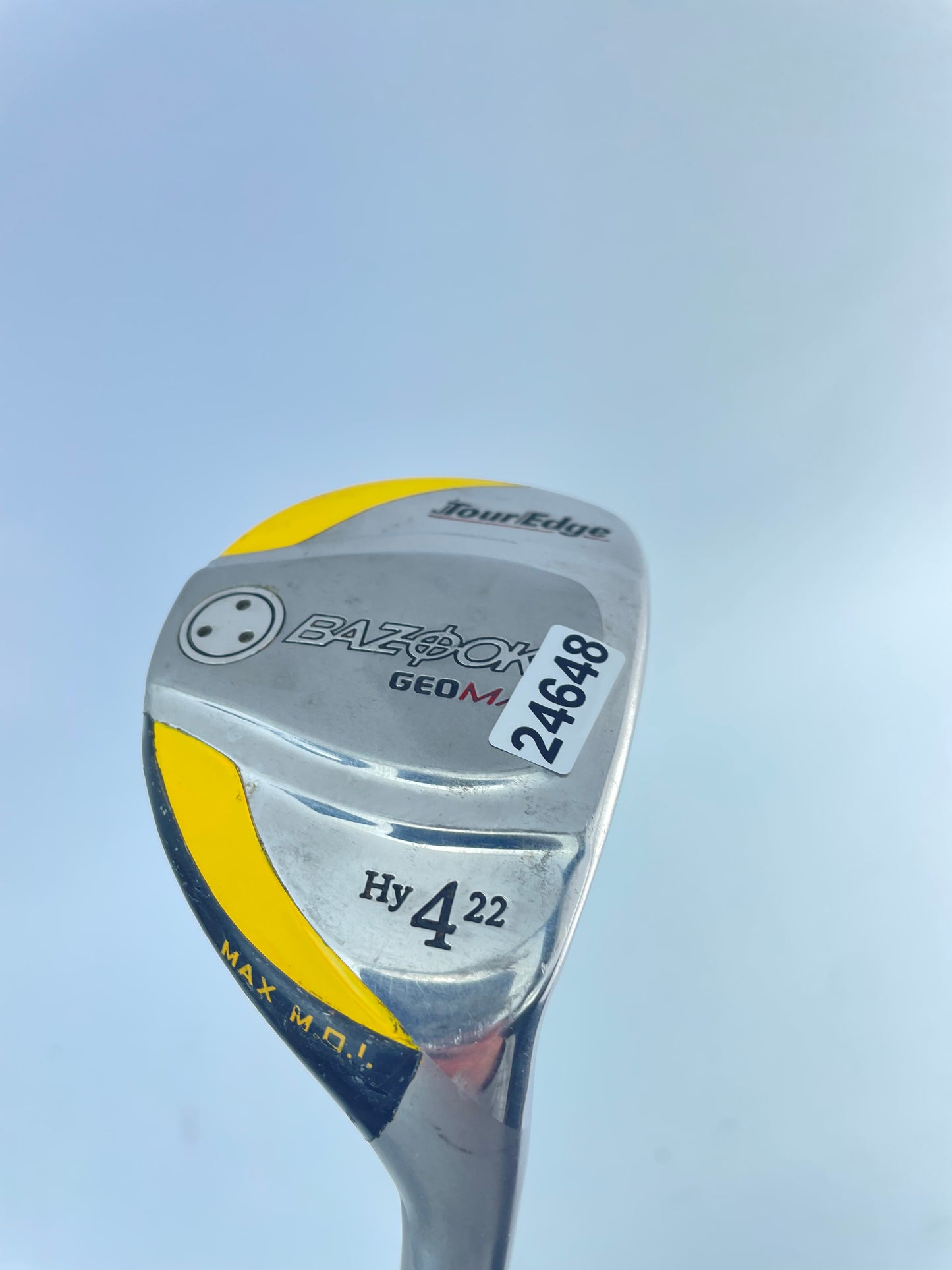 Tour Edge Bazooka 4 Hybrid 22* Regular Flex Graphite /Right /New Grip /24648