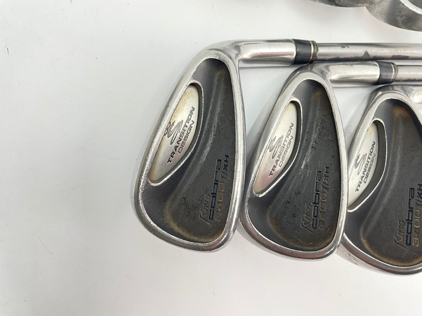 King Cobra Iron Set 3400I/XH 6-SW Regular Flex Graphite /Right /New Grips /27120