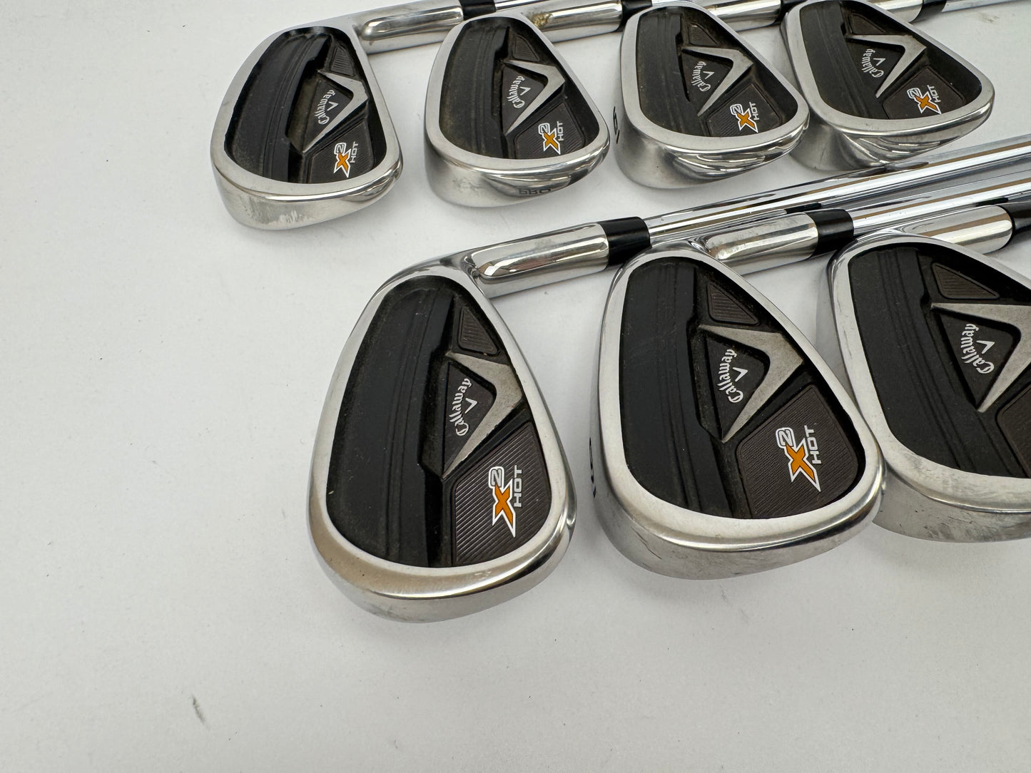Callaway X2 Hot Pro Irons 4-PW XP95 R300 Regular Steel Shafts /New Grips /33929