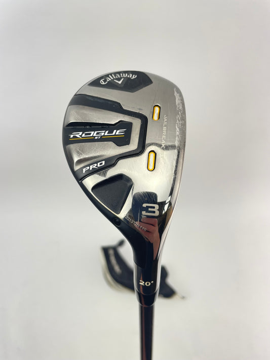 Callaway Rogue ST 3 Hybrid 20* Pro Evenflow X Flex Graphite /Right Handed /26459