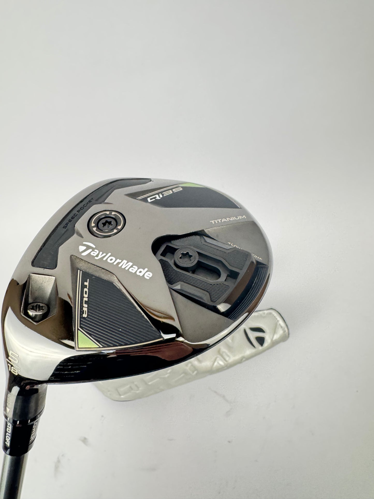 Taylormade Qi35 Tour 5 Wood Left Handed 18* Helium F4 Stiff Graphite /33707