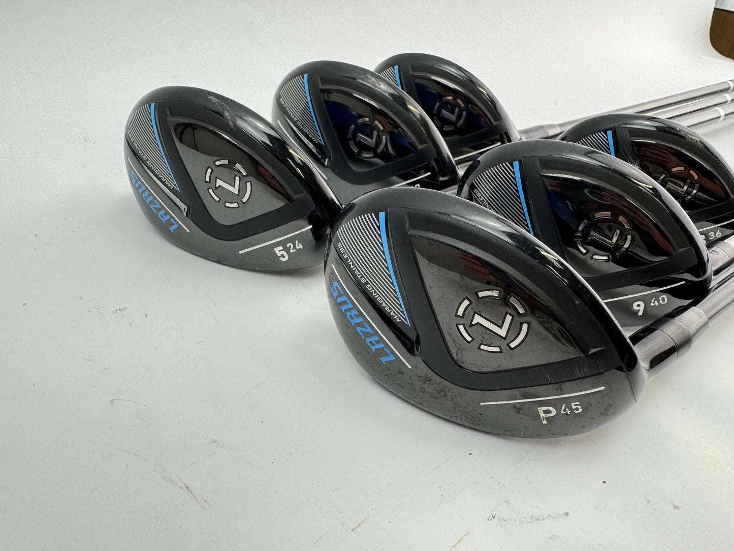 Lazarus Golf Hybrid Irons 5-PW Left Handed Regular Flex Graphite /27107