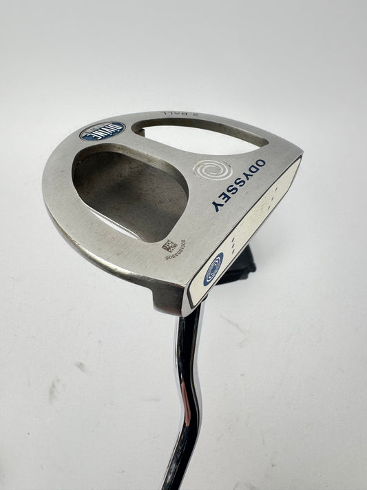 Odyssey 2-Ball Putter Devine Line Ladies Mallet 33” /Right /New Grip /33709