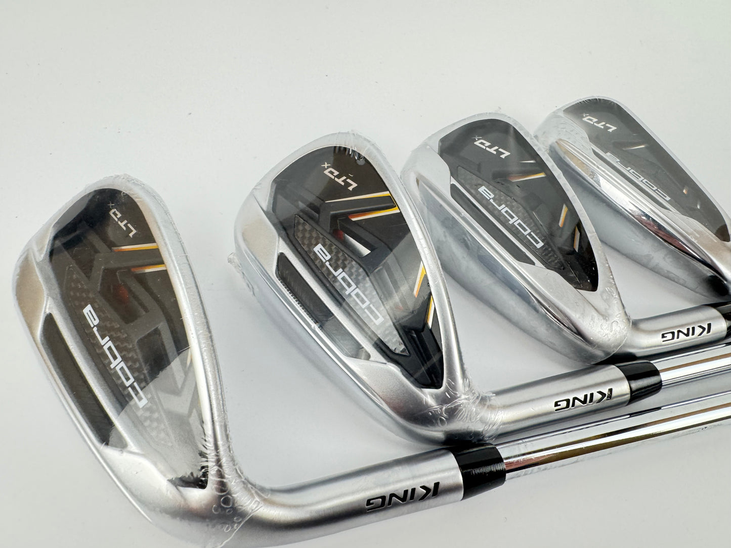 Cobra LTDx Irons Left Handed 6,8,GW+SW KBS Tour 90 Regular Steel /New /31201
