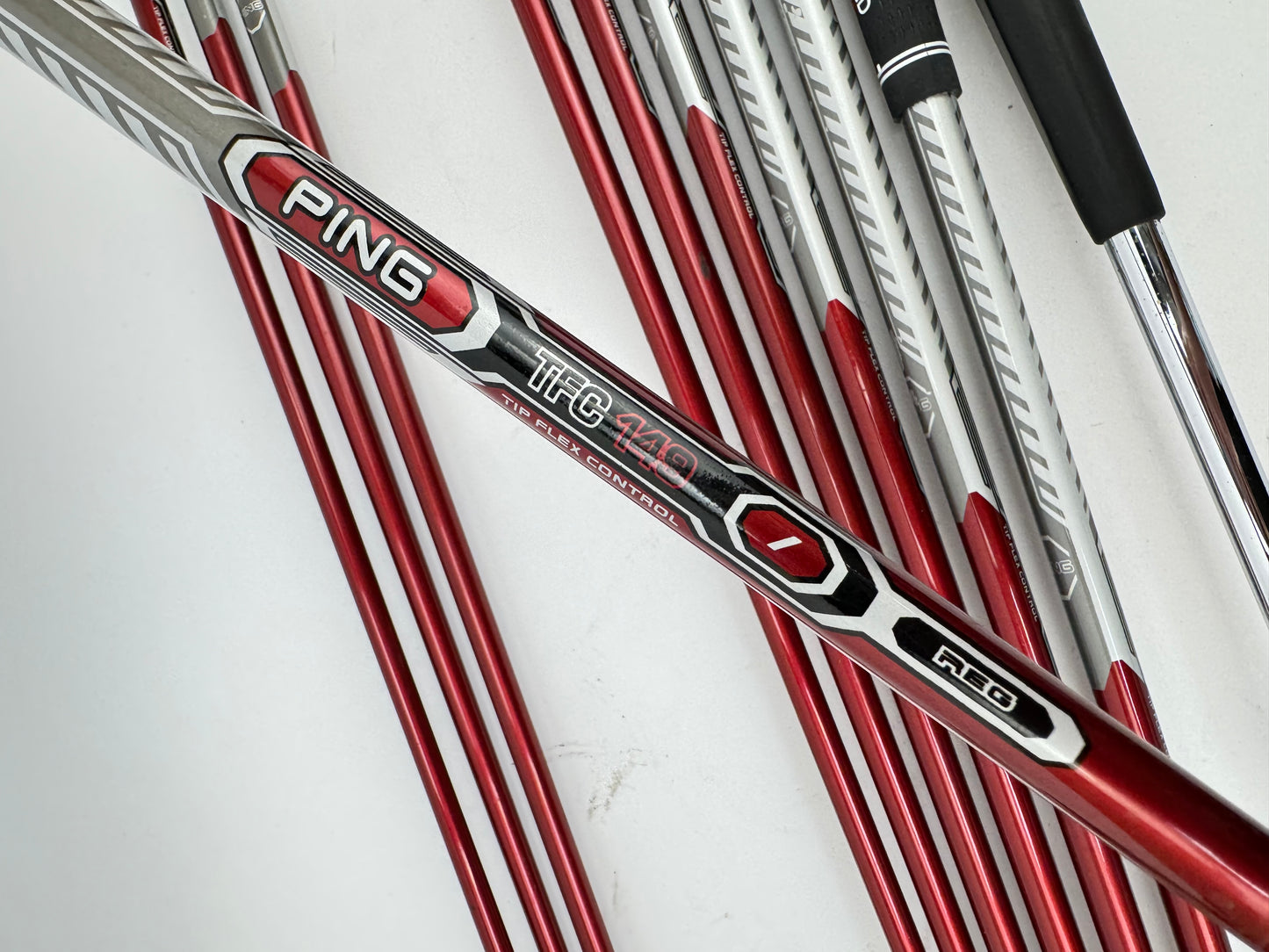 Ping Golf Package Set K15 11 Clubs Regular Graphite /New Grips/Hoofer Bag /34404