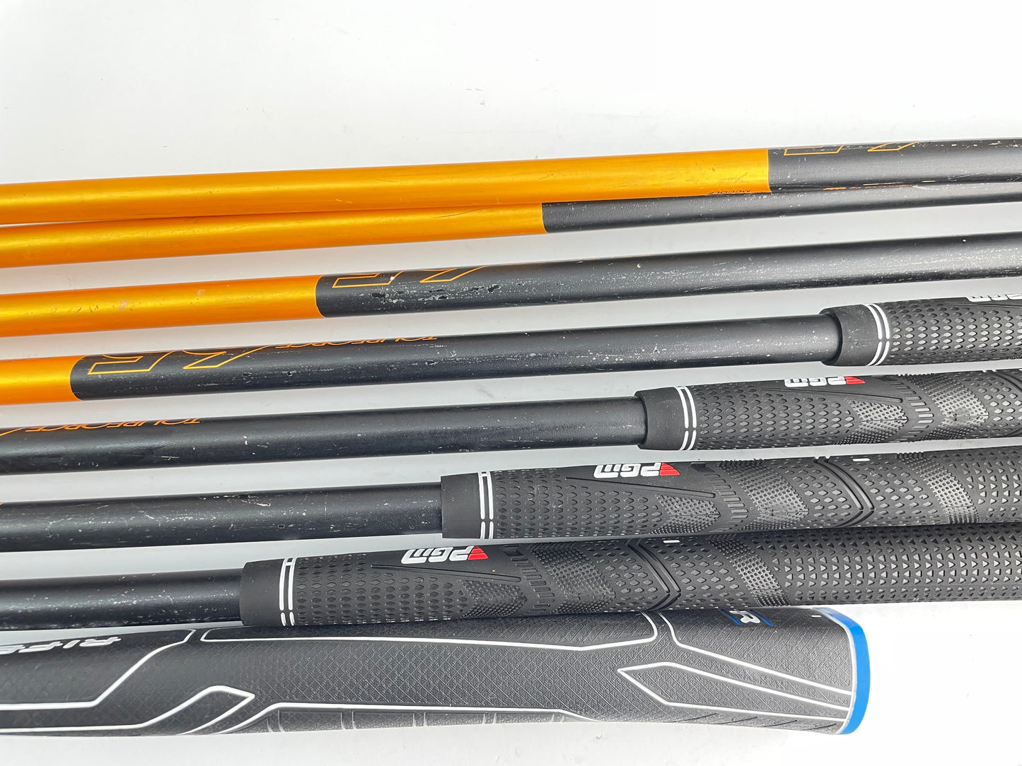 MD Golf Package Set 12 Clubs Regular Flex Graphite /Right /New Grips /Stand Bag