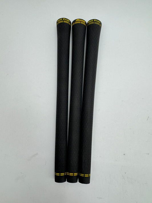 Golf Pride Golf Grips (3) Mizuno /Mens Standard /Black/Yellow /Pulled /23438