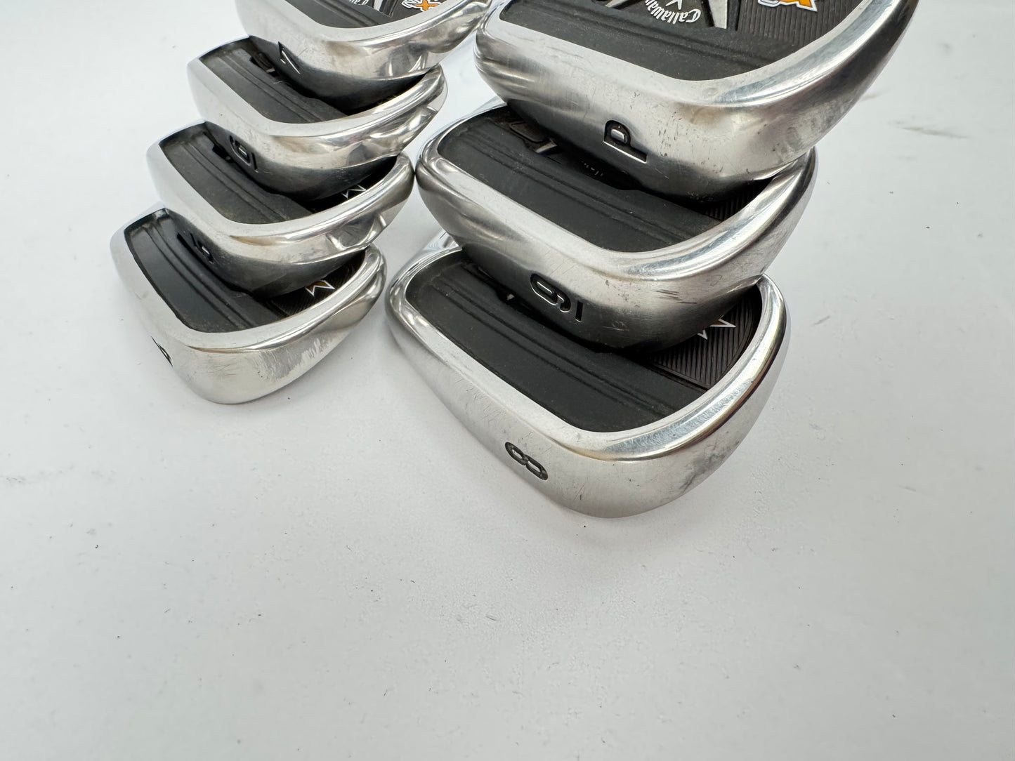 Callaway X2 Hot Pro Irons 4-PW XP95 R300 Regular Steel Shafts /New Grips /33929