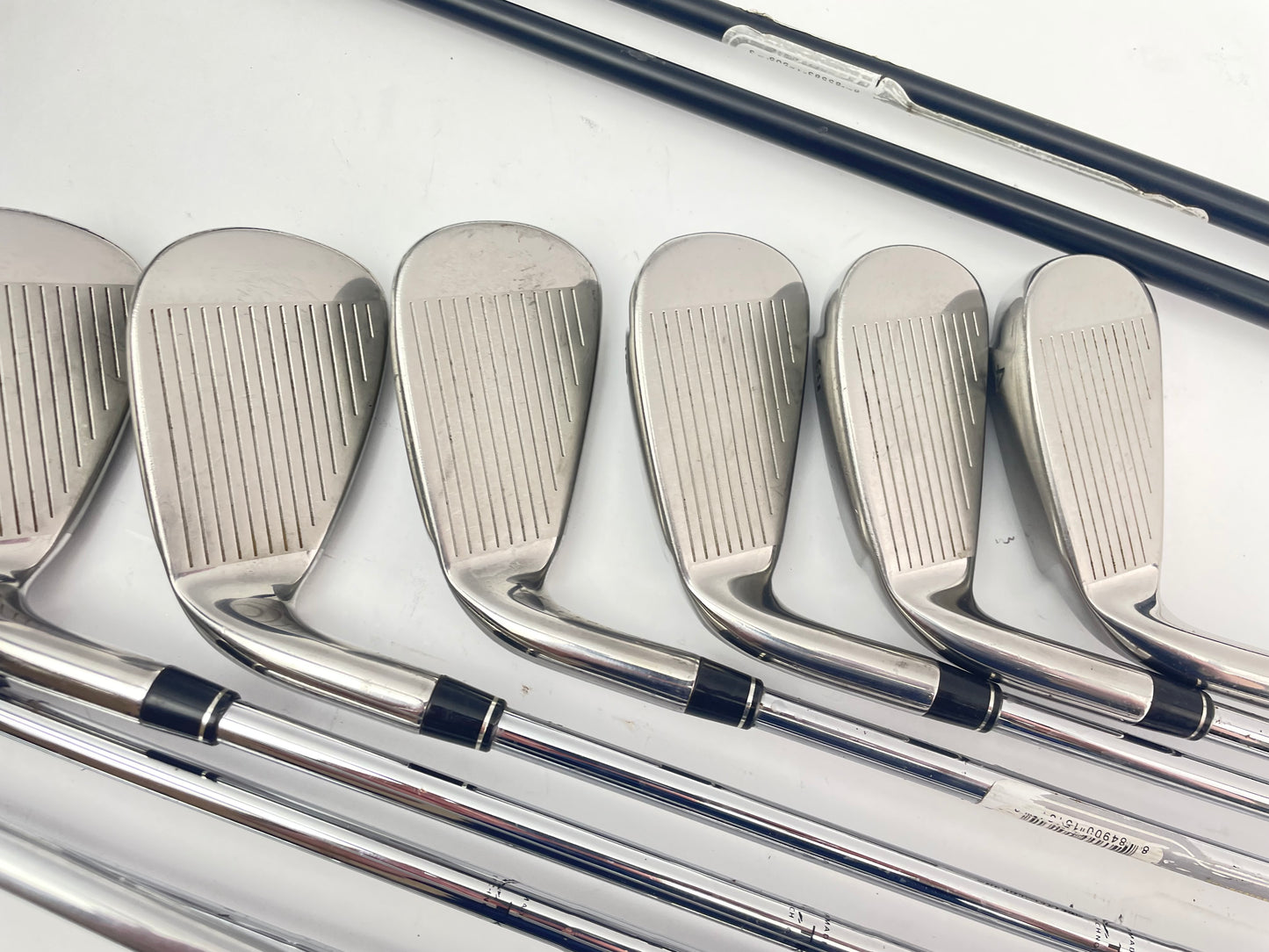 Taylormade Golf Package Set 11 Clubs Stiff Flex /Right /New Grips /Stand Bag