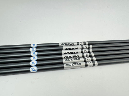 Accra 70i Iron Shaft Set (6) Pured Regular Flex Graphite 0.355 Tapered /26795