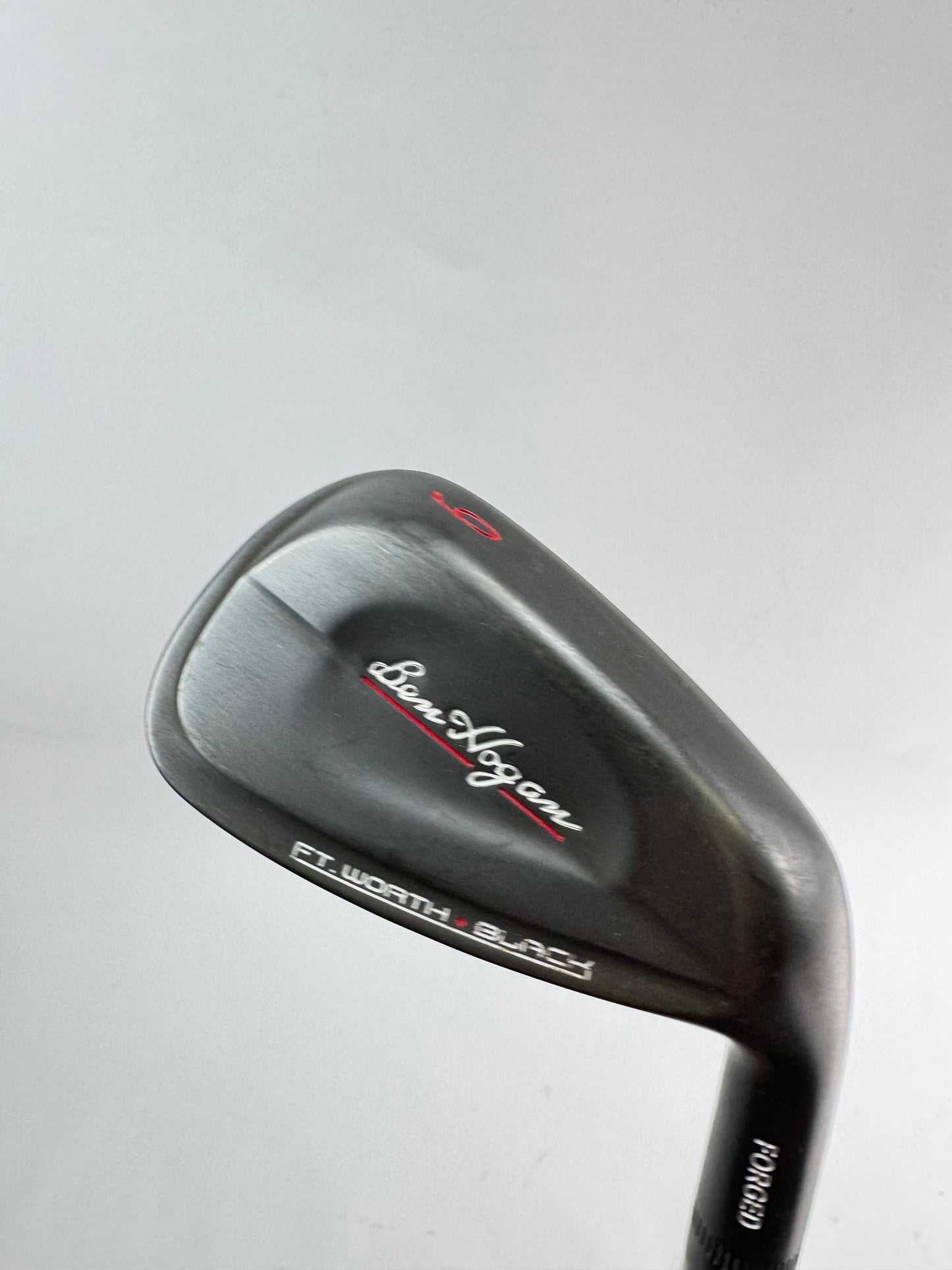 Ben Hogan FT Worth Black 9 Iron Forged Recoil ES 760 F2 Senior Graphite /23511