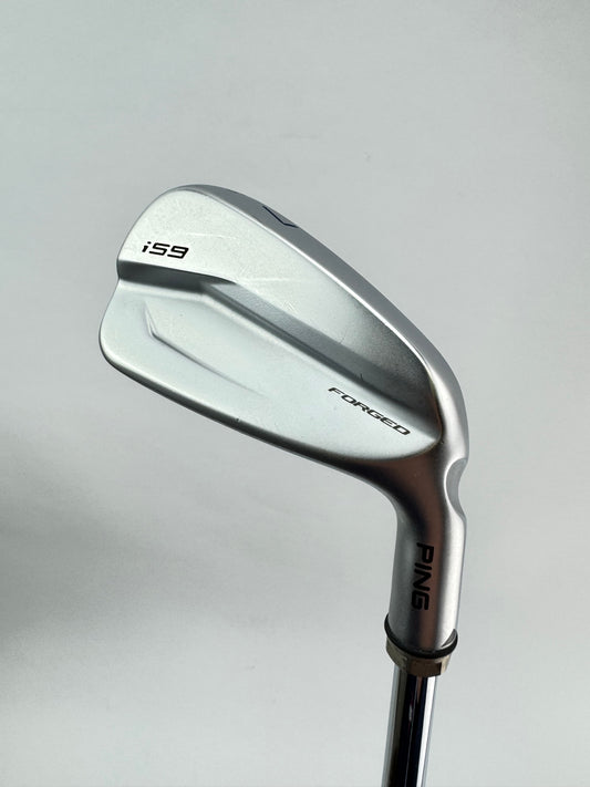 Ping i59 7 Iron Blue Dot AWT 2.0 Regular Flex Steel +1/2” /New Grip /Demo /23612