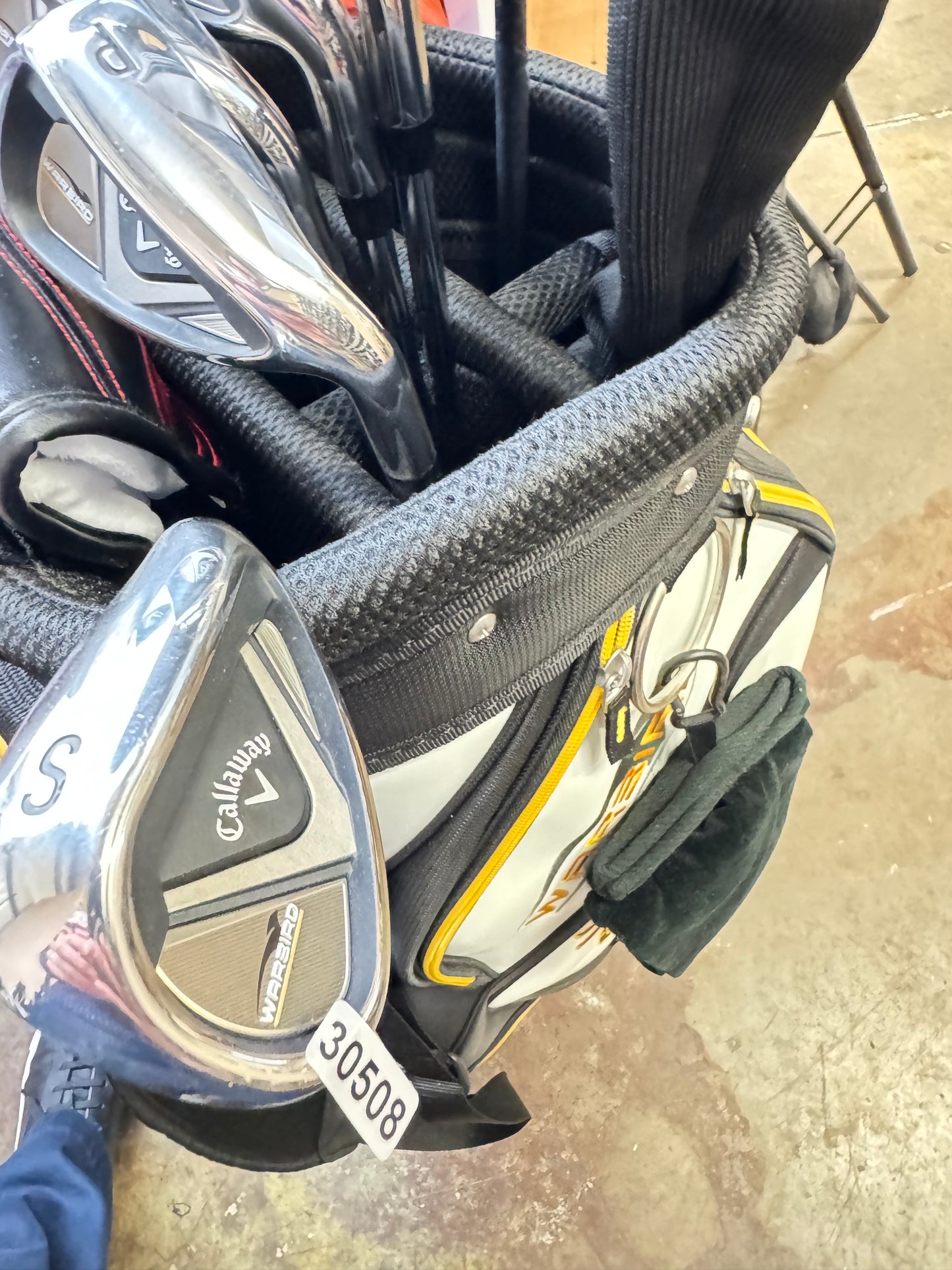 Callaway Warbird Package Set (10 Clubs) Uniflex/Stiff /Right Handed /Bag /30508