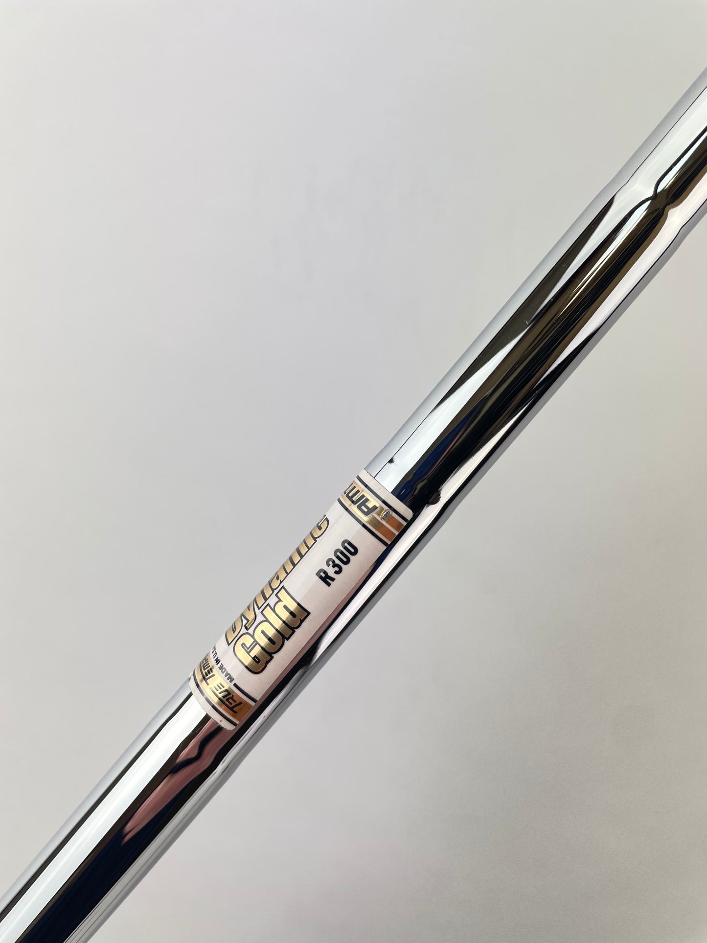Dynamic Gold AMT Iron Shaft R300 Regular Flex Steel 36” /0.355 Tapered /23811