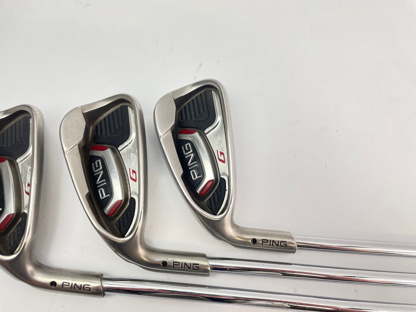 Ping G20 Iron Set 5-PW Left Handed Black Dot Senior Flex Steel /New Grips /25535