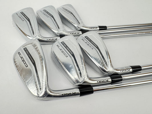 Cobra Forged Tec X Irons 5-PW Left Handed KBS Tour Lite Regular Steel /New/34137