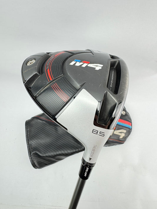 Taylormade M4 Driver 8.5* UST Helium F4 Stiff Graphite /New Shaft + Grip /30334