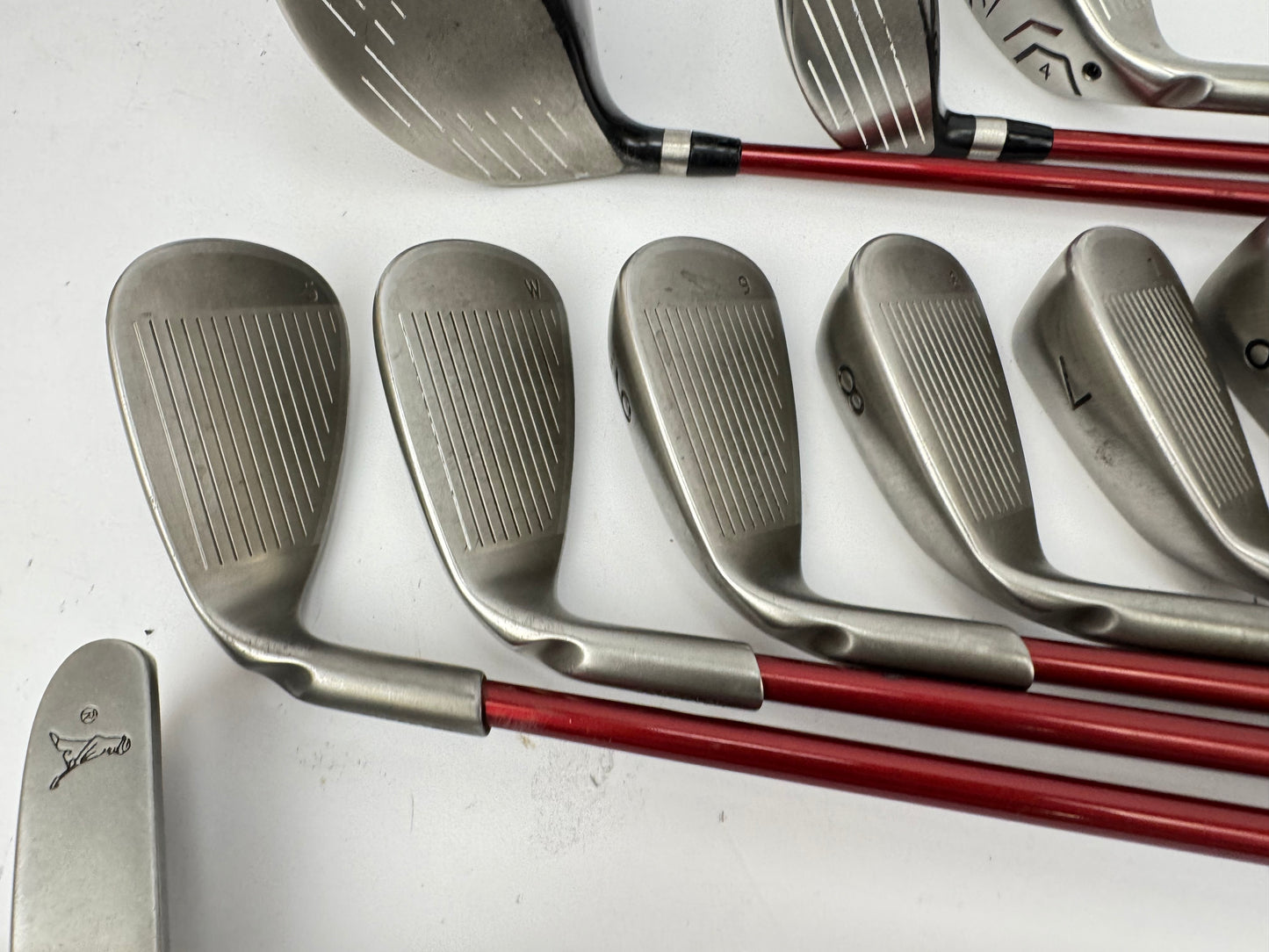 Ping Golf Package Set K15 11 Clubs Regular Graphite /New Grips/Hoofer Bag /34404