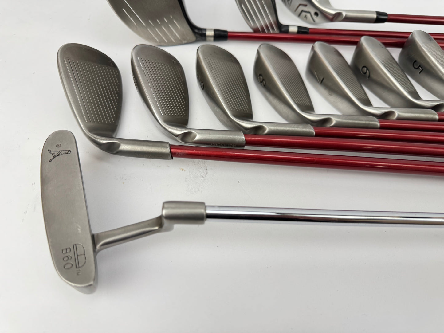 Ping Golf Package Set K15 11 Clubs Regular Graphite /New Grips/Hoofer Bag /34404