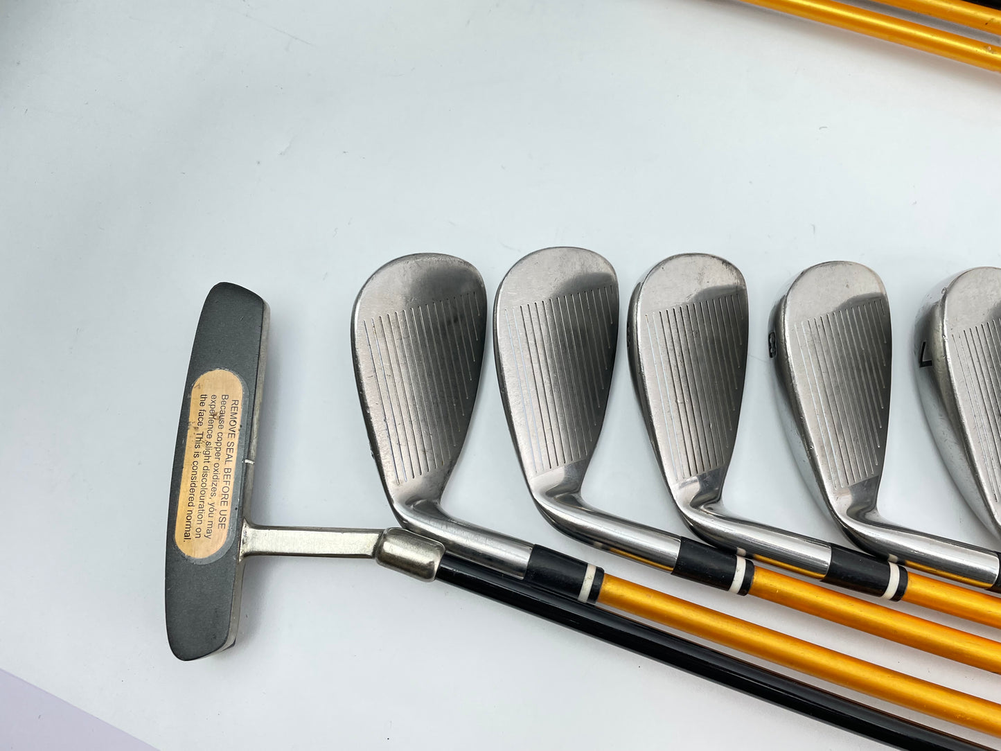 MD Golf Package Set 12 Clubs Regular Flex Graphite /Right /New Grips /Stand Bag