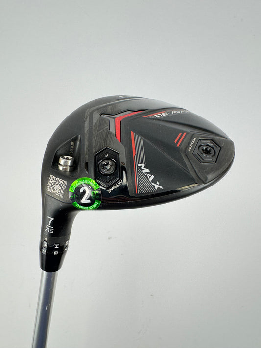 Cobra DS Adapt 7 Wood Max 21.5* Aldila Ascent Stiff Graphite /Left Handed /33014