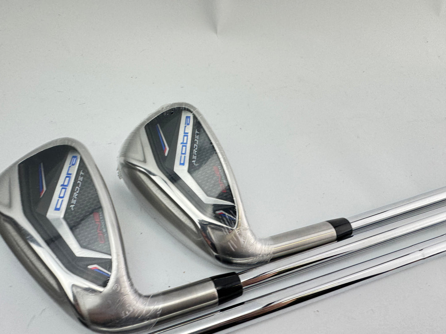 Cobra Aerojet One Length Irons 6,8+PW Left Handed KBS Regular Steel /New/30377