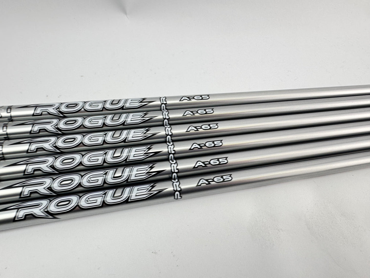 Aldila Rogue Pro Iron Shaft Set (6) 65 Senior Flex Graphite 40.25” /0.370 /New