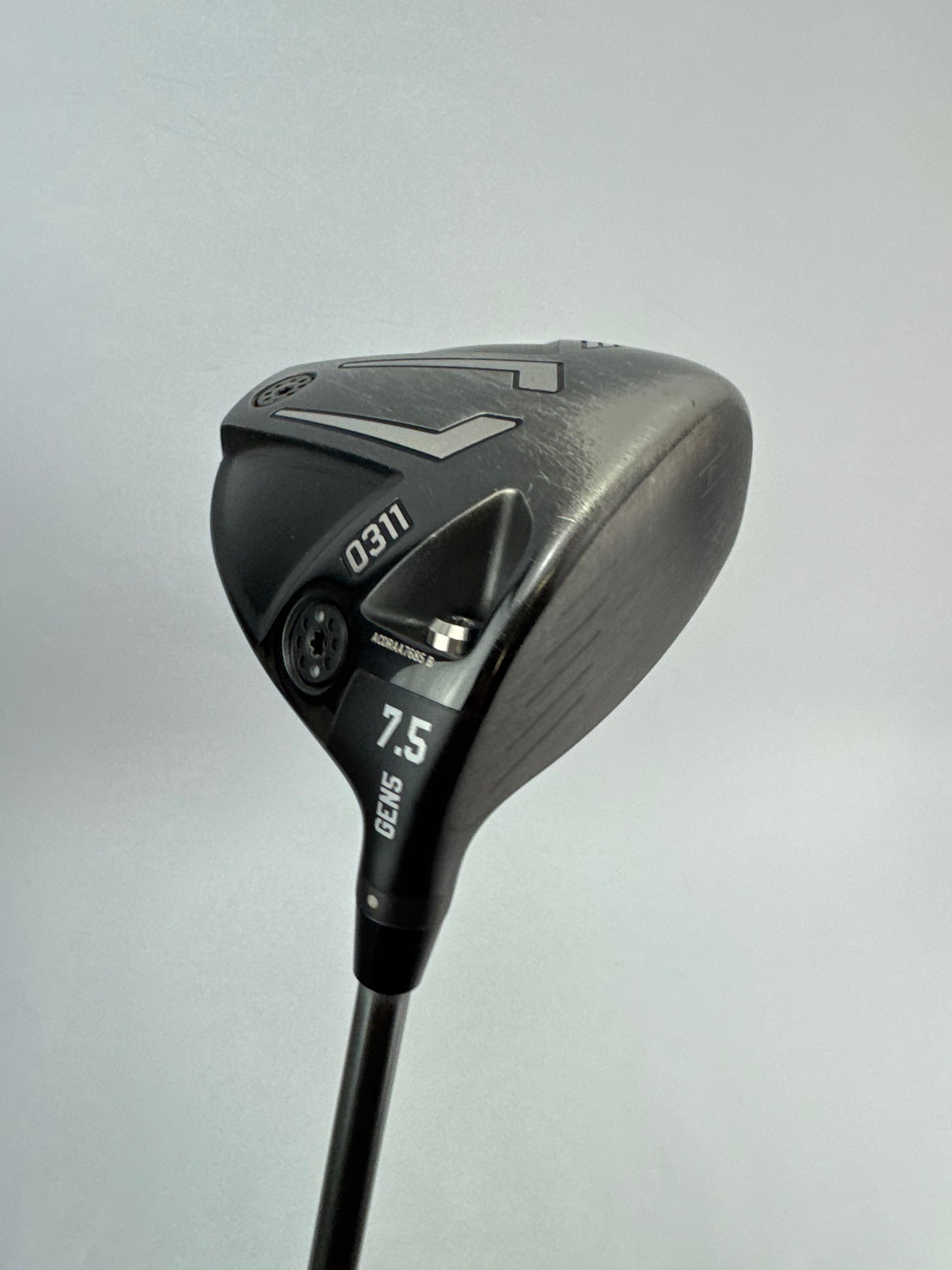 PXG 0311 Driver Gen5 7.5* UST Helium F4 Stiff Graphite /New Shaft + Grip /30678