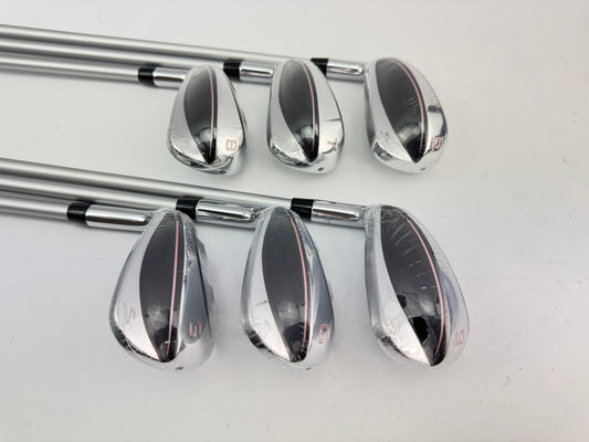Cobra T-Rail Ladies Irons 6-9,GW+SW Women’s Graphite /Left Handed /New /24545