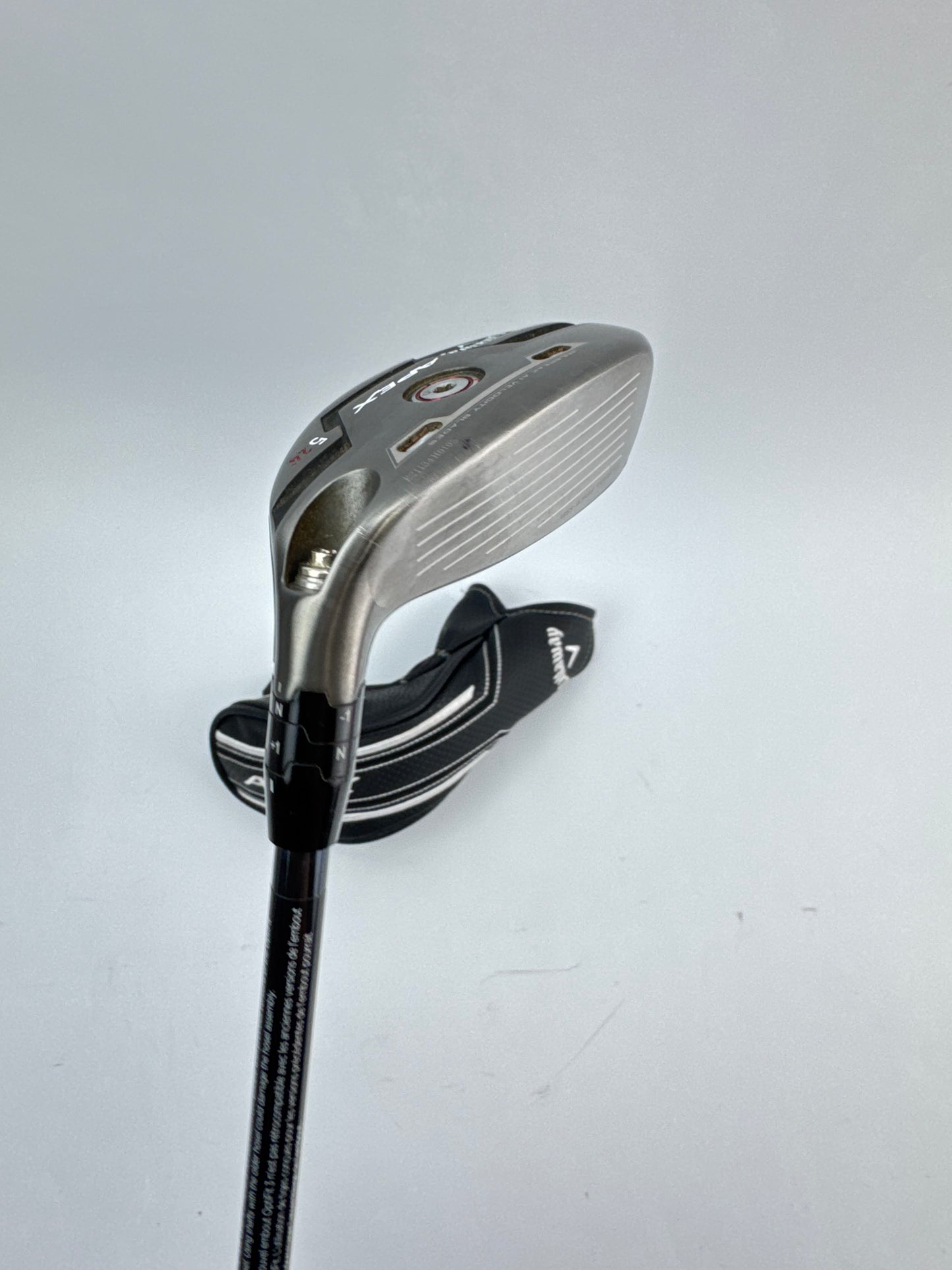 Callaway Apex 5 Hybrid 24* UST Recoil H75 F3 Regular Graphite /Headcover /24432
