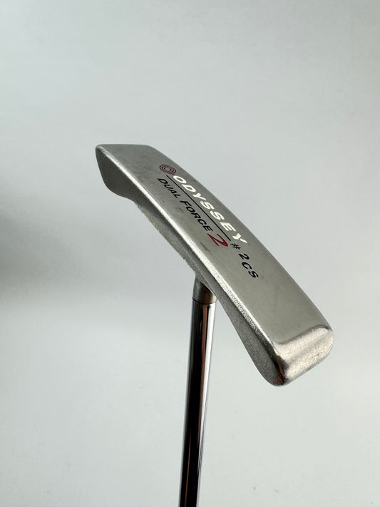 Odyssey Dual Force 2 CS Center Shaft Putter 35” /Blade /Right /New Grip /24437