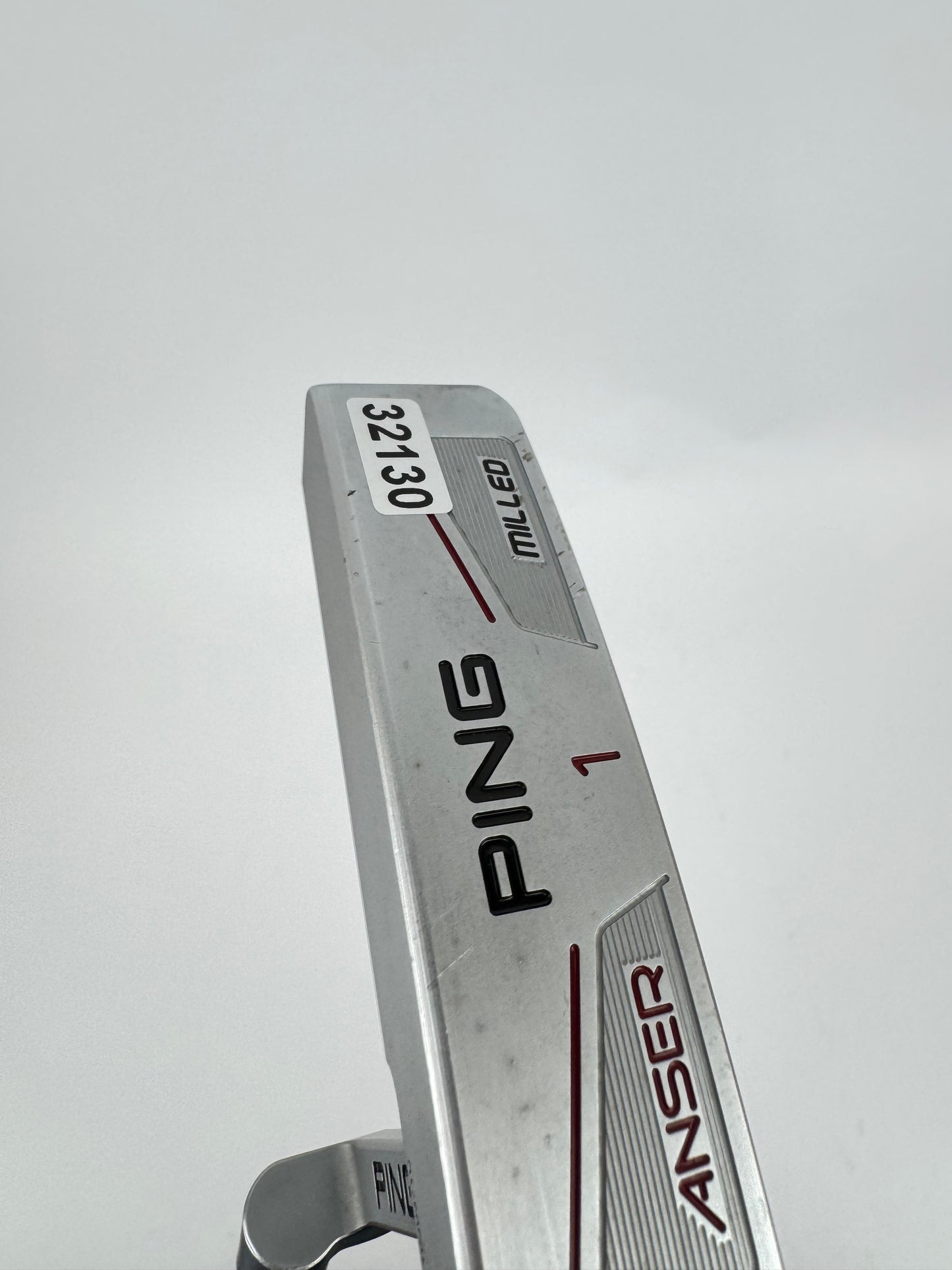 Ping Anser 1 Milled Putter Left Handed Red Dot /Steel /Slight Arc /32130