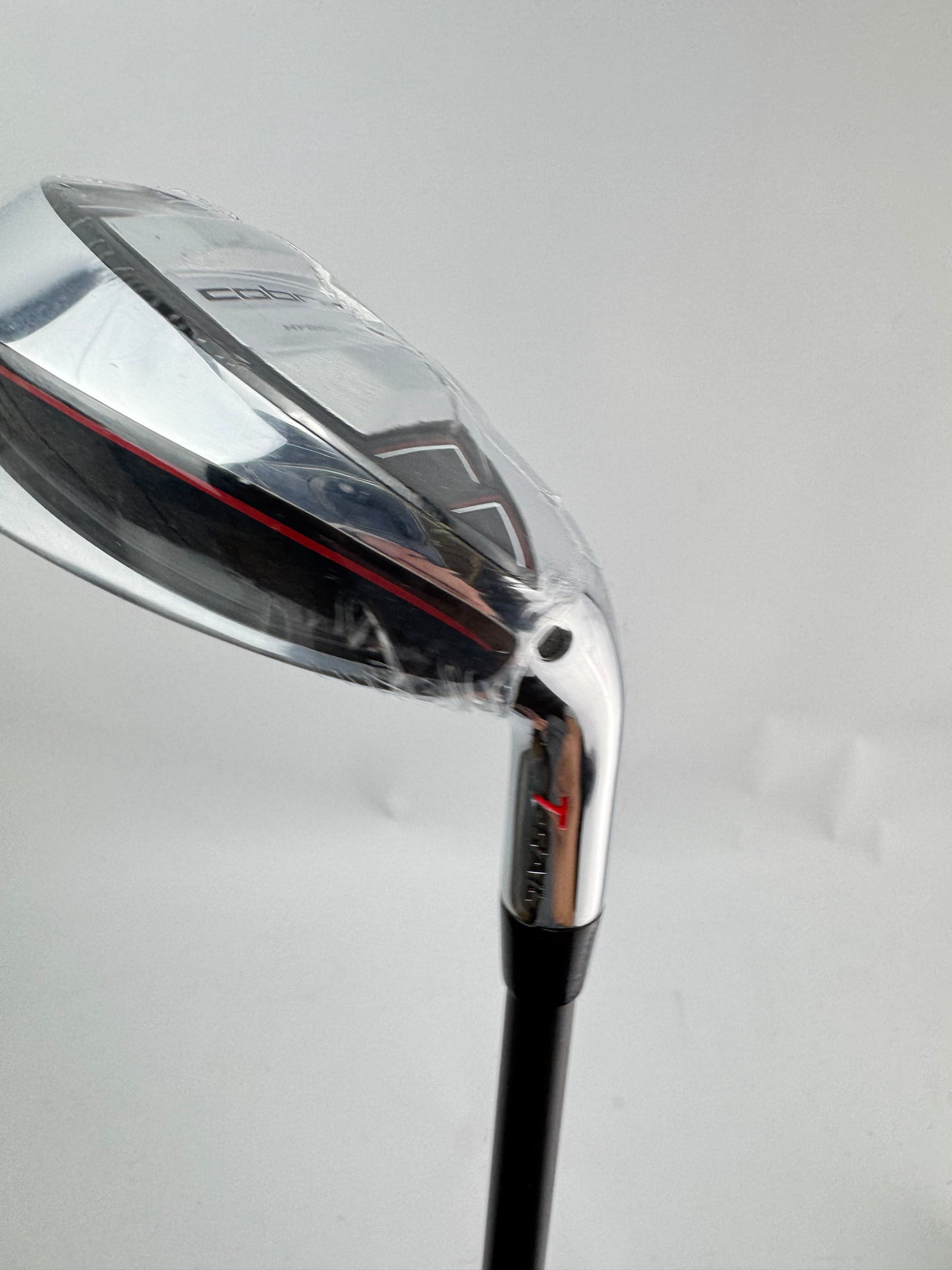 Cobra T Rail 7 Iron Combo Hybrid KBS PGI 75 Regular Graphite /Right /New /30216