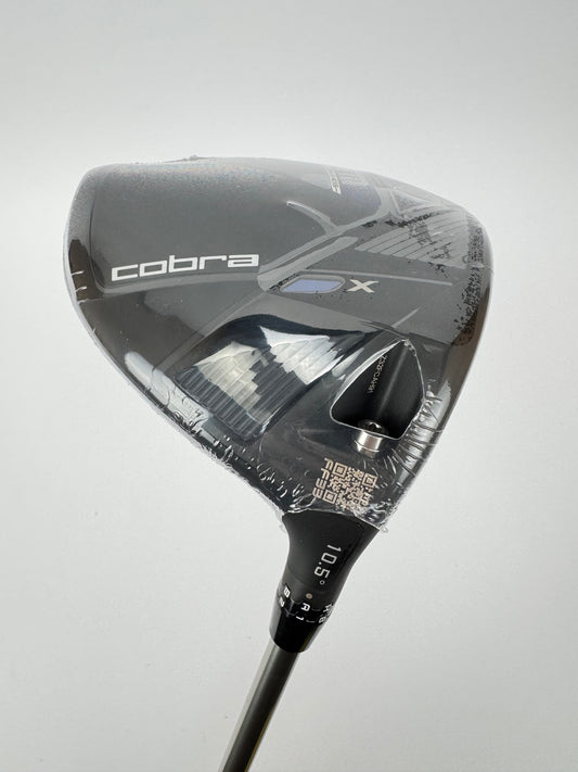 Cobra OPTM X Driver 10.5* Helium F4 Stiff Graphite /Right Handed /New /34010