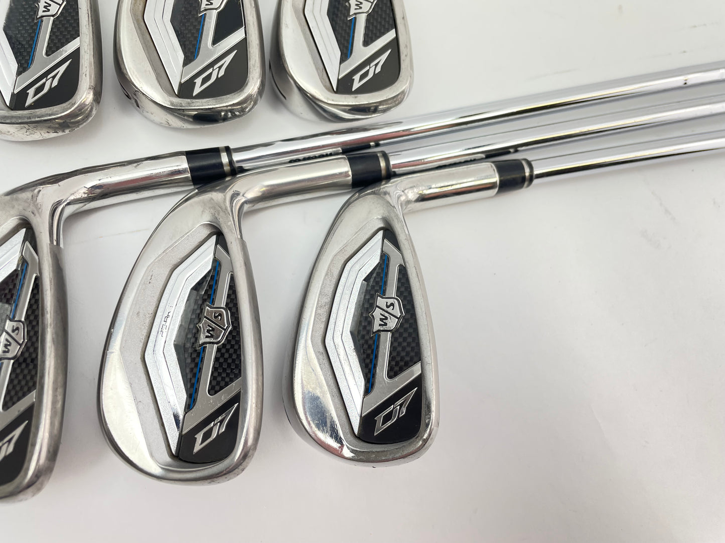 Wilson Staff D7 Iron Set KBS Tour 80 Uniflex Steel /Right Handed /Lamkin /26981